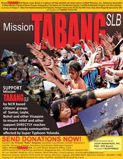 Mission Tabang poster
